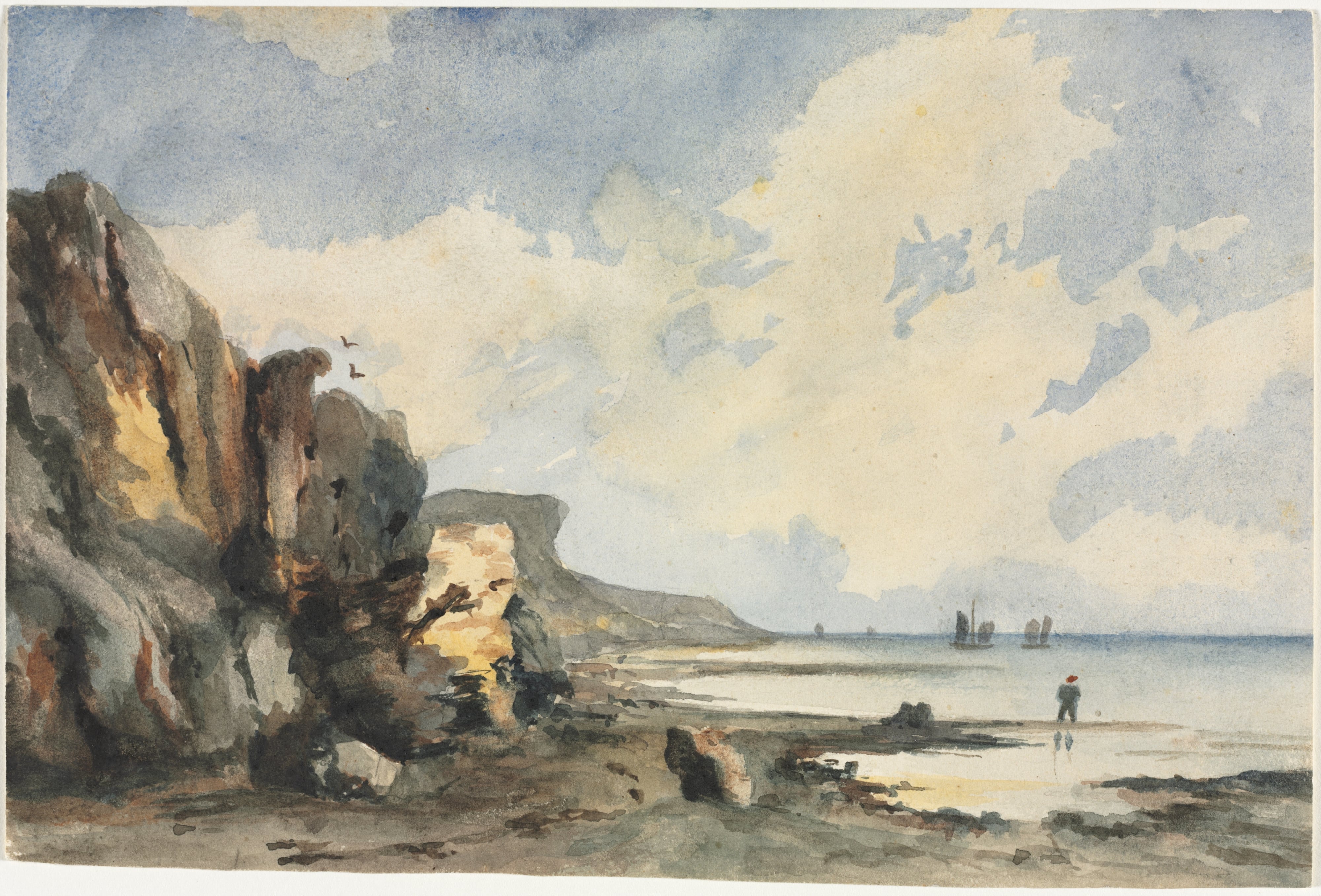 Marine Drive Dusk by Kavya Menon, Giclée on watercolour paper, 2023